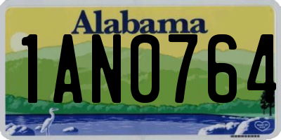 AL license plate 1AN0764