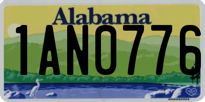 AL license plate 1AN0776