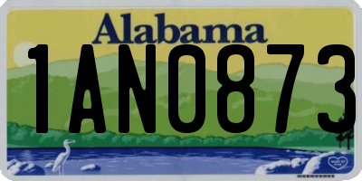 AL license plate 1AN0873