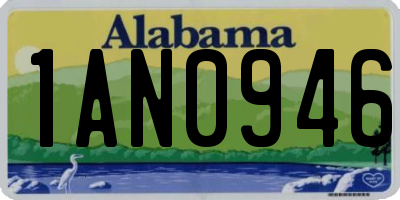 AL license plate 1AN0946