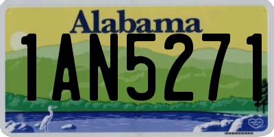 AL license plate 1AN5271
