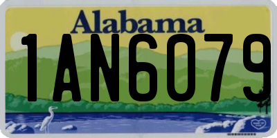 AL license plate 1AN6079