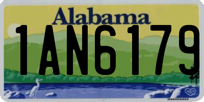 AL license plate 1AN6179