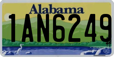 AL license plate 1AN6249