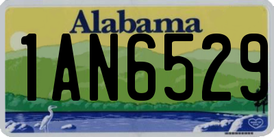 AL license plate 1AN6529