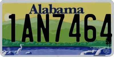 AL license plate 1AN7464