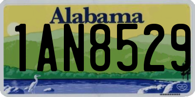 AL license plate 1AN8529