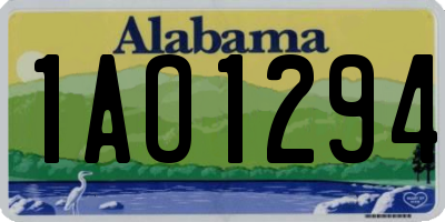 AL license plate 1AO1294