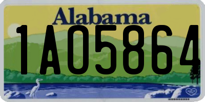 AL license plate 1AO5864