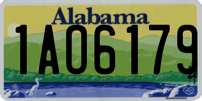 AL license plate 1AO6179