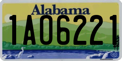 AL license plate 1AO6221