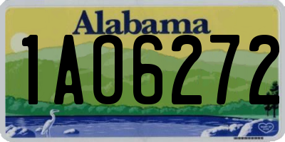 AL license plate 1AO6272
