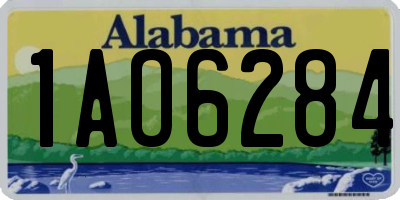 AL license plate 1AO6284