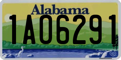 AL license plate 1AO6291