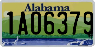 AL license plate 1AO6379