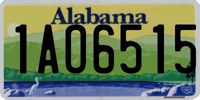 AL license plate 1AO6515