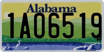 AL license plate 1AO6519