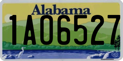 AL license plate 1AO6527
