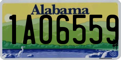 AL license plate 1AO6559