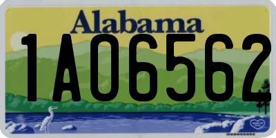 AL license plate 1AO6562