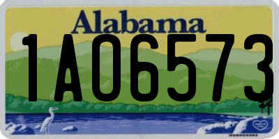 AL license plate 1AO6573