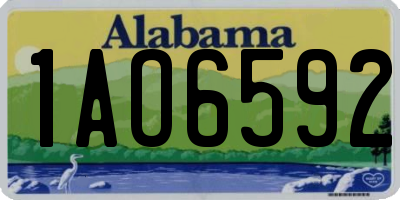 AL license plate 1AO6592