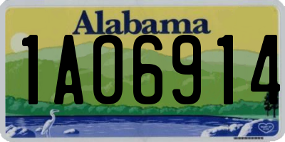AL license plate 1AO6914
