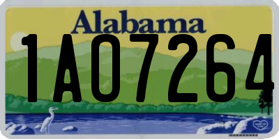 AL license plate 1AO7264