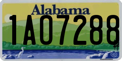 AL license plate 1AO7288