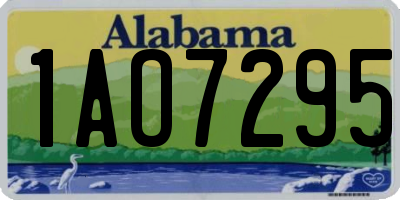 AL license plate 1AO7295