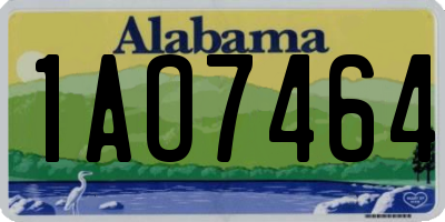AL license plate 1AO7464