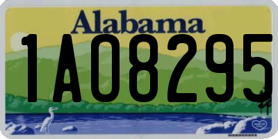 AL license plate 1AO8295