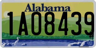 AL license plate 1AO8439