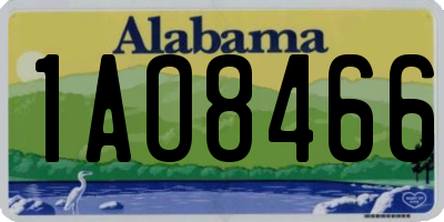 AL license plate 1AO8466