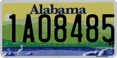 AL license plate 1AO8485