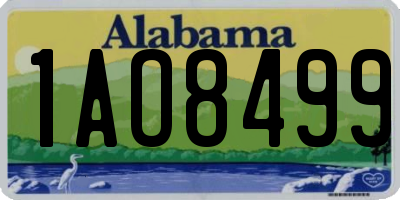 AL license plate 1AO8499