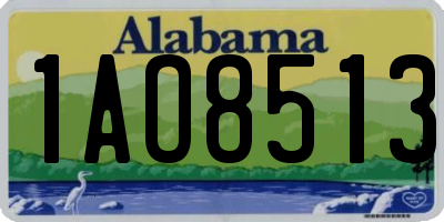 AL license plate 1AO8513