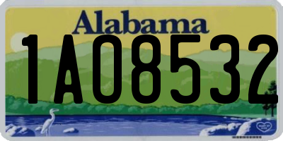 AL license plate 1AO8532
