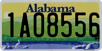 AL license plate 1AO8556