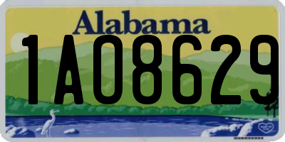 AL license plate 1AO8629