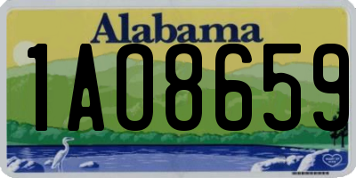 AL license plate 1AO8659