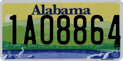 AL license plate 1AO8864