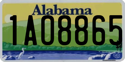 AL license plate 1AO8865