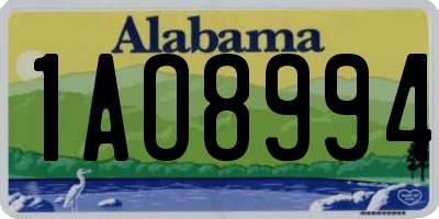 AL license plate 1AO8994