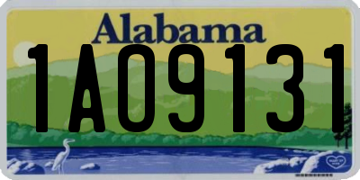 AL license plate 1AO9131