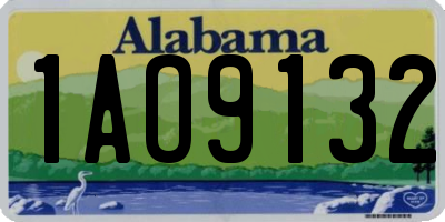 AL license plate 1AO9132
