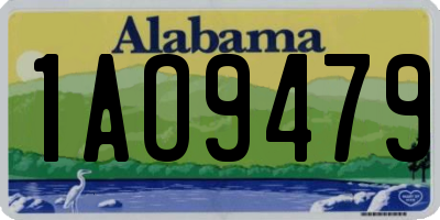 AL license plate 1AO9479