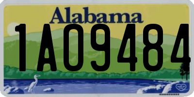 AL license plate 1AO9484