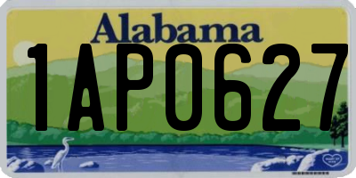 AL license plate 1AP0627