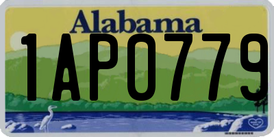 AL license plate 1AP0779